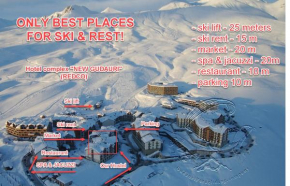 Hostel near ski lift